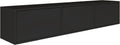 Selsey Fernseher Kommode 150, Schwarz