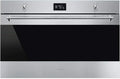 Smeg Backofen SF9390X1, 115 L, Edelstahl, Schwarz