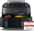PHILIPS Heißluftfritteuse Airfryer 5000, 9 L, Schwarz