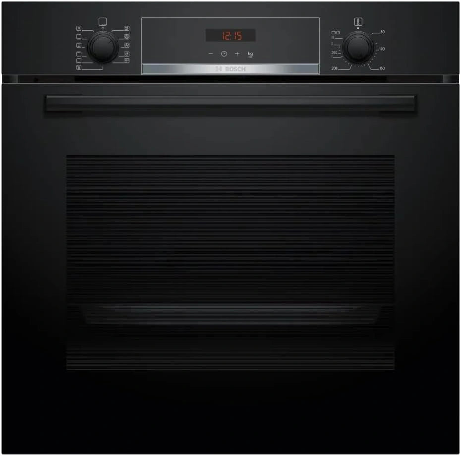 Bosch Einbaubackofen HBA574BB3, Umluft, Einbaugerät, Schwarz