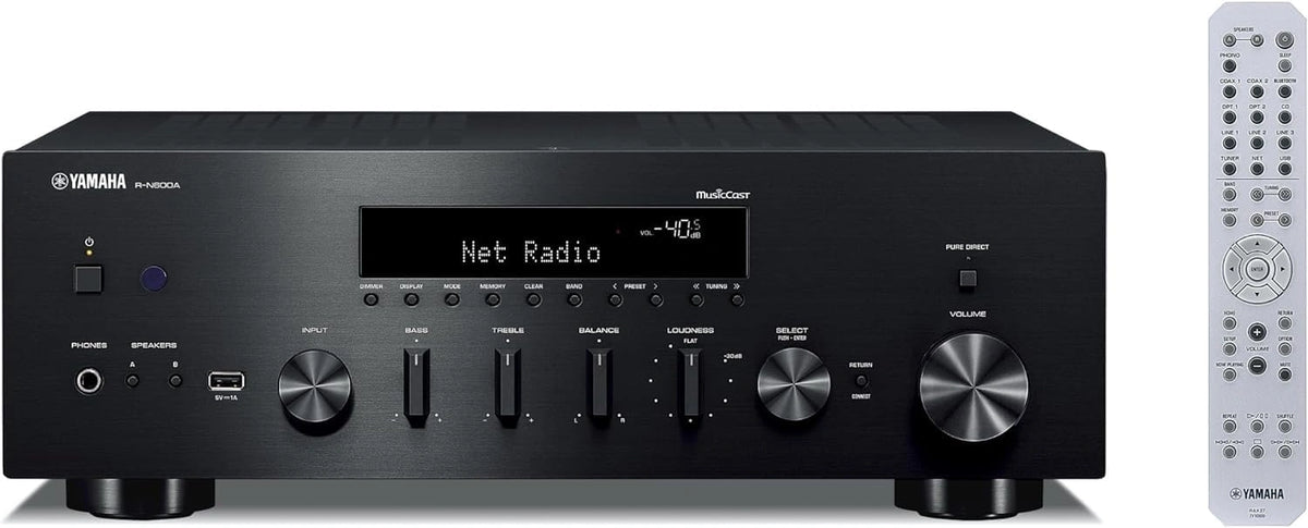 Yamaha Gerät R-N600A, Schwarz