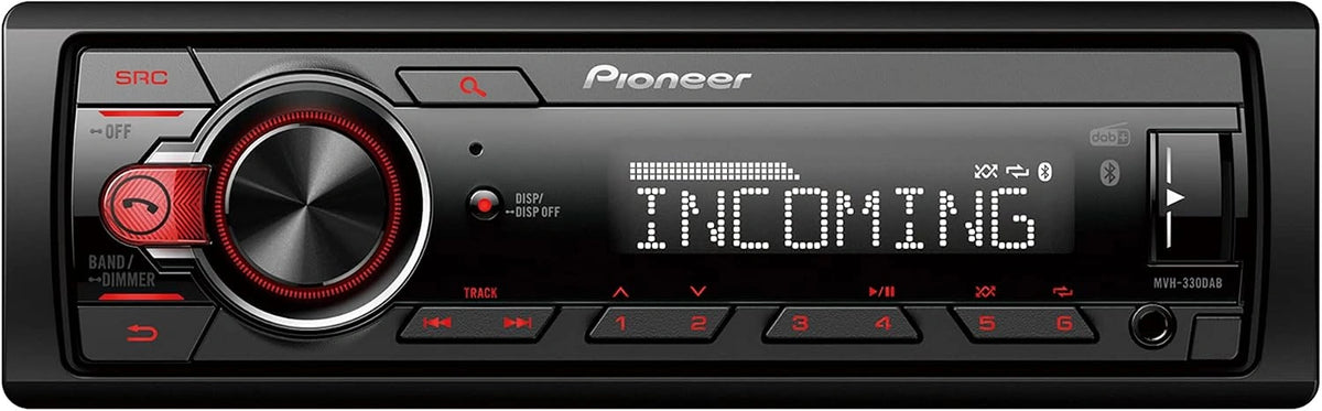 PIONEER Autoradio MVH-330DAB-AN, Bluetooth