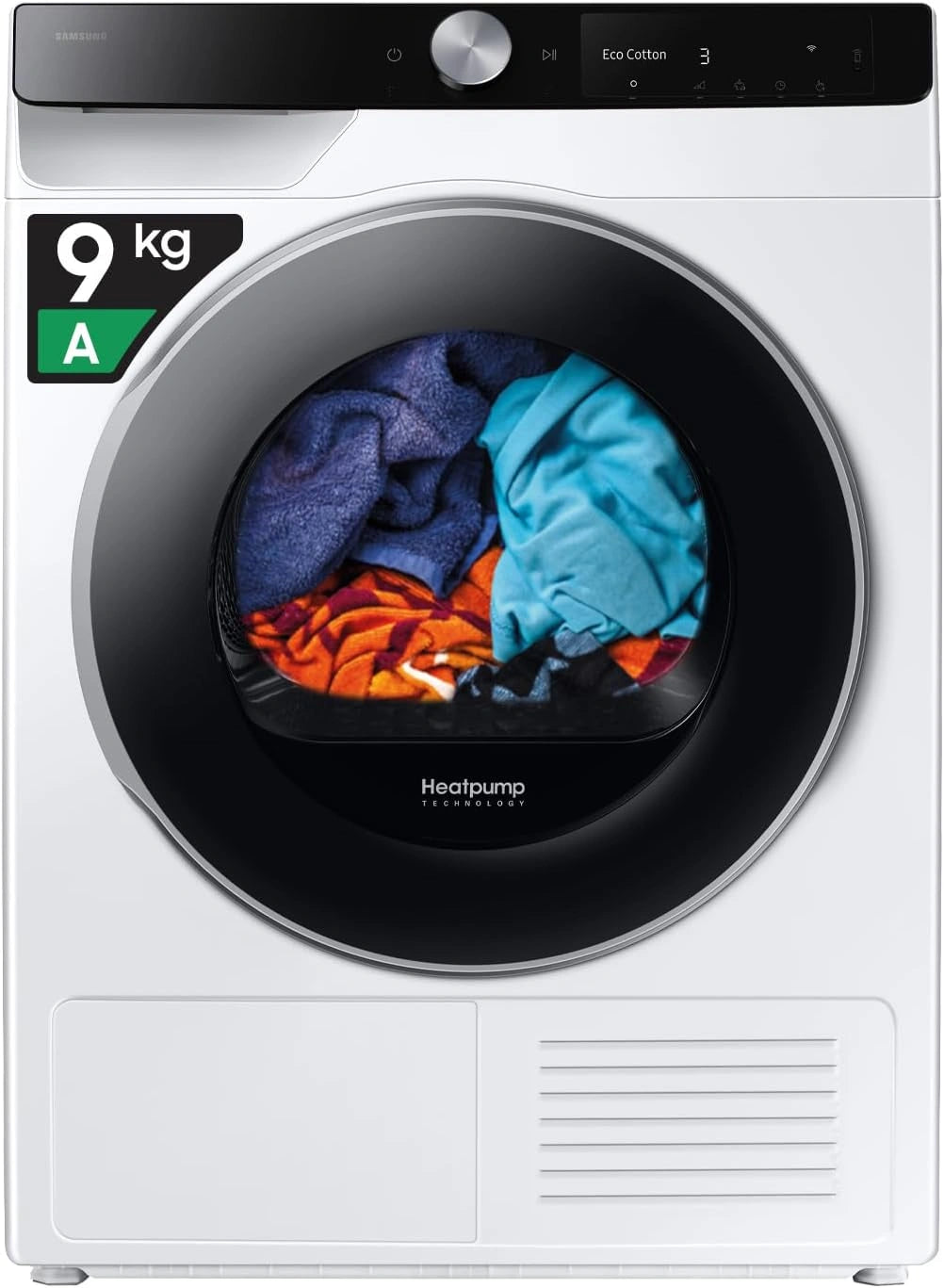 Samsung Frontlader-Waschmaschine DV90DG6845LK/U3, Wärmepumpe, WLAN