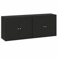 Hochwertiger Poly-Rattan-Gartenschrank, wetterfester Allzweckschrank, schwarz, 198x55,5x80 cm für Außen- und Balkonbereich