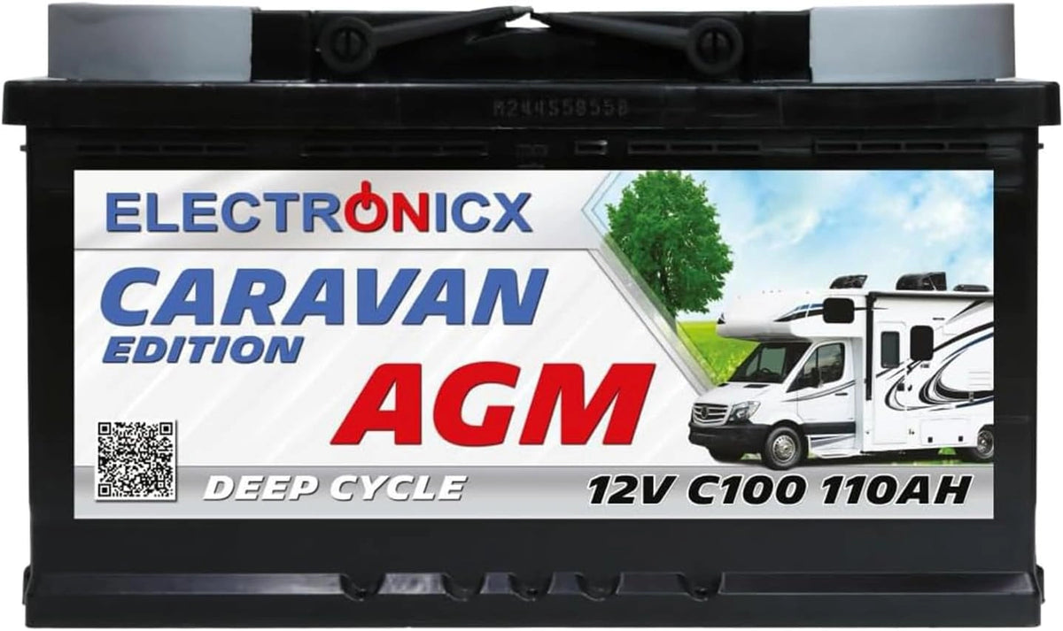 Electronicx Akku, 110 Ah, 12 V