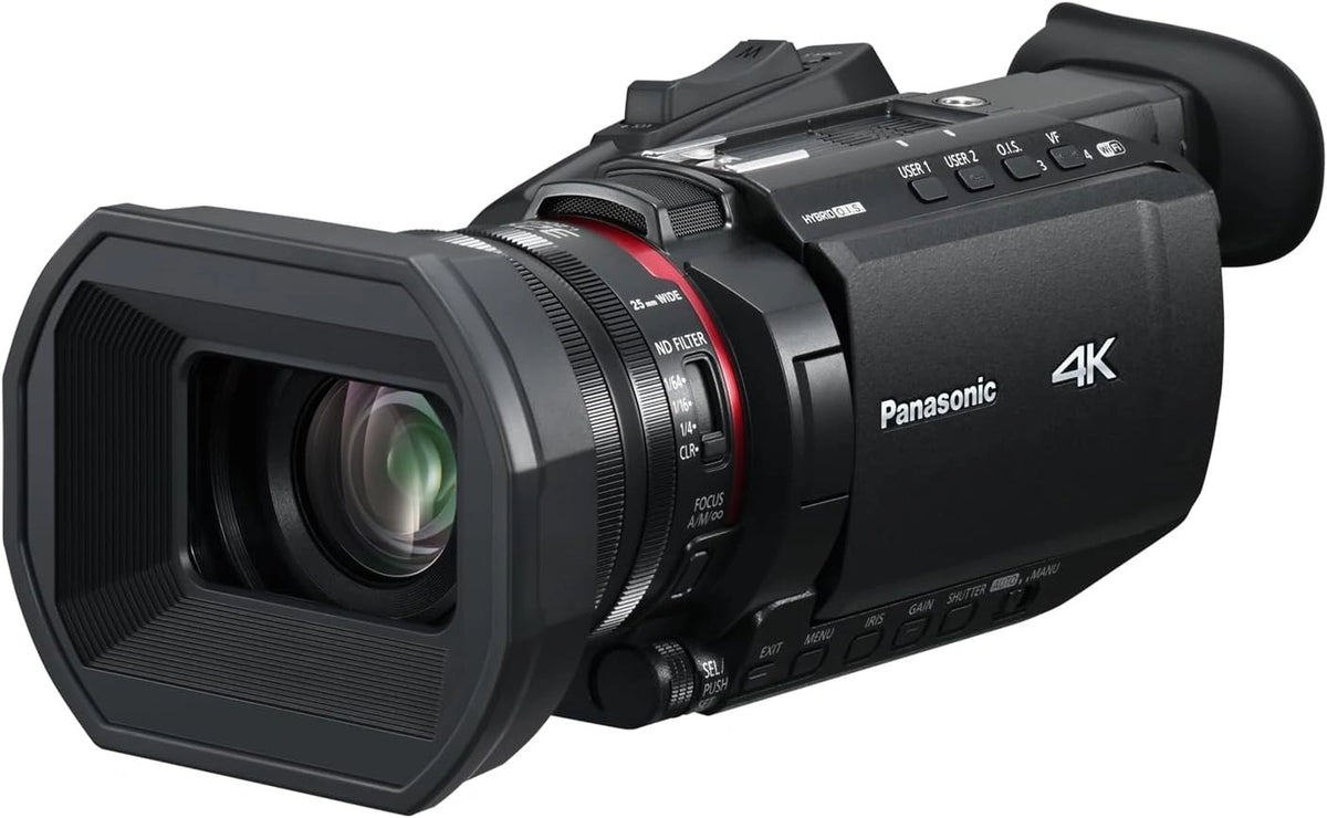 Panasonic Gerät HC-X1600E, WLAN, 4K, Schwarz