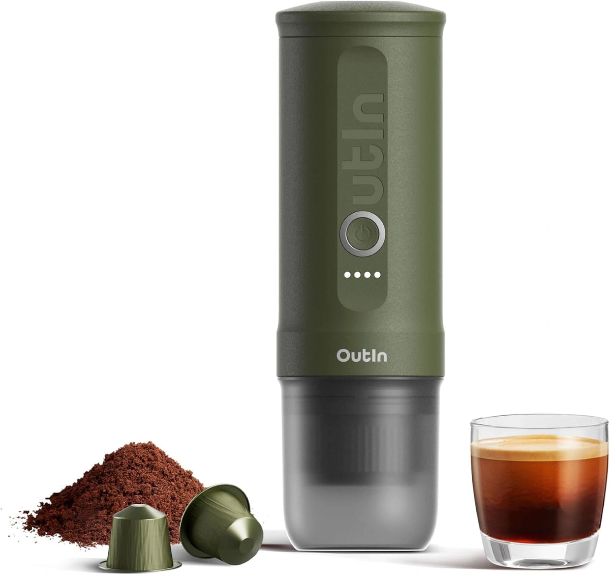 OutIn Espressomaschine, Grün