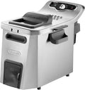 De'Longhi Fritteuse F44532.CZ, Edelstahl, Silber