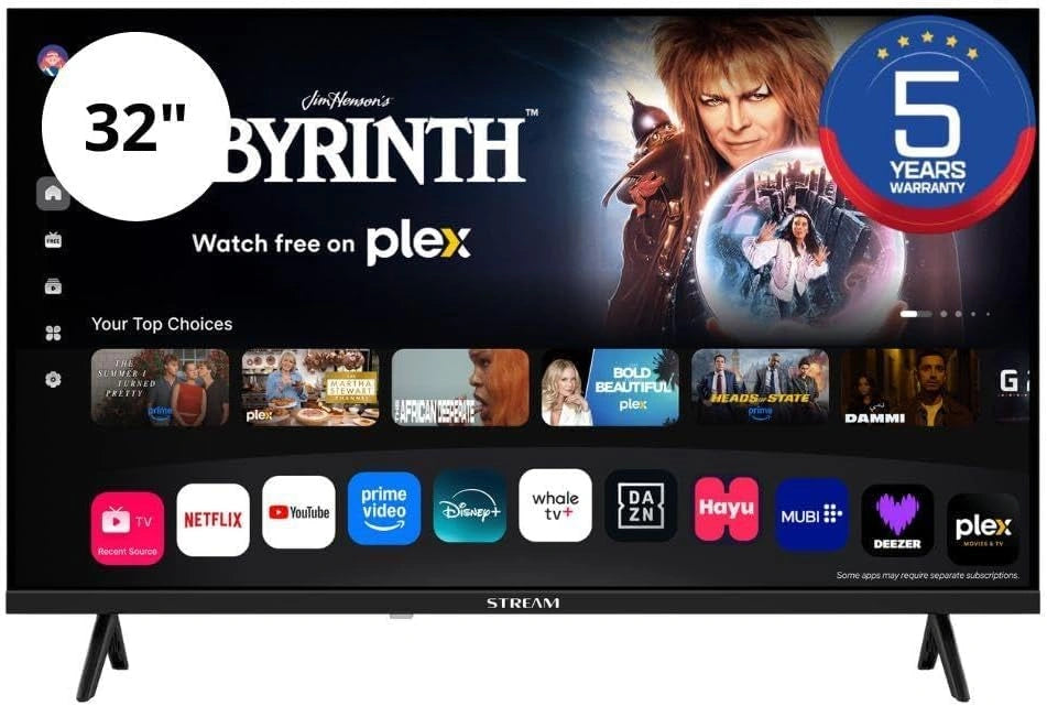 Stream System Fernseher TV 32, WLAN