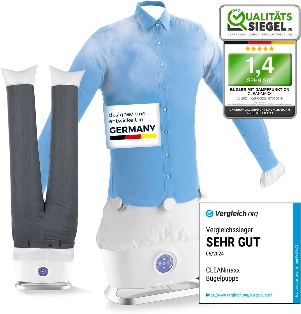 CLEANmaxx Dampfbügeleisen