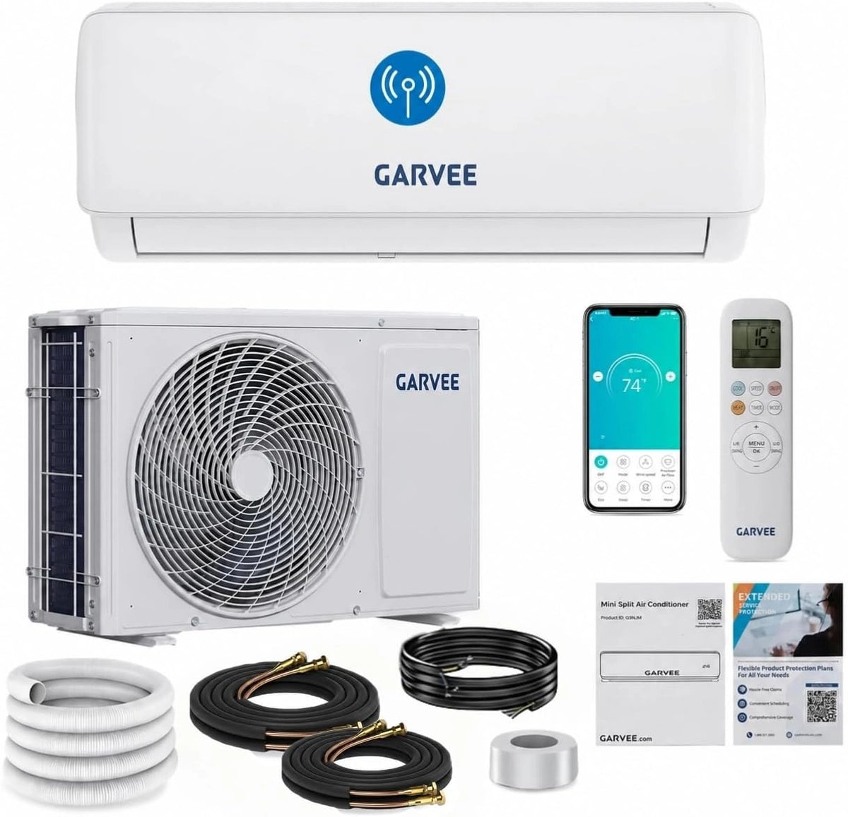 RBFGYIOP Klimaanlage, 12000 BTU, WLAN