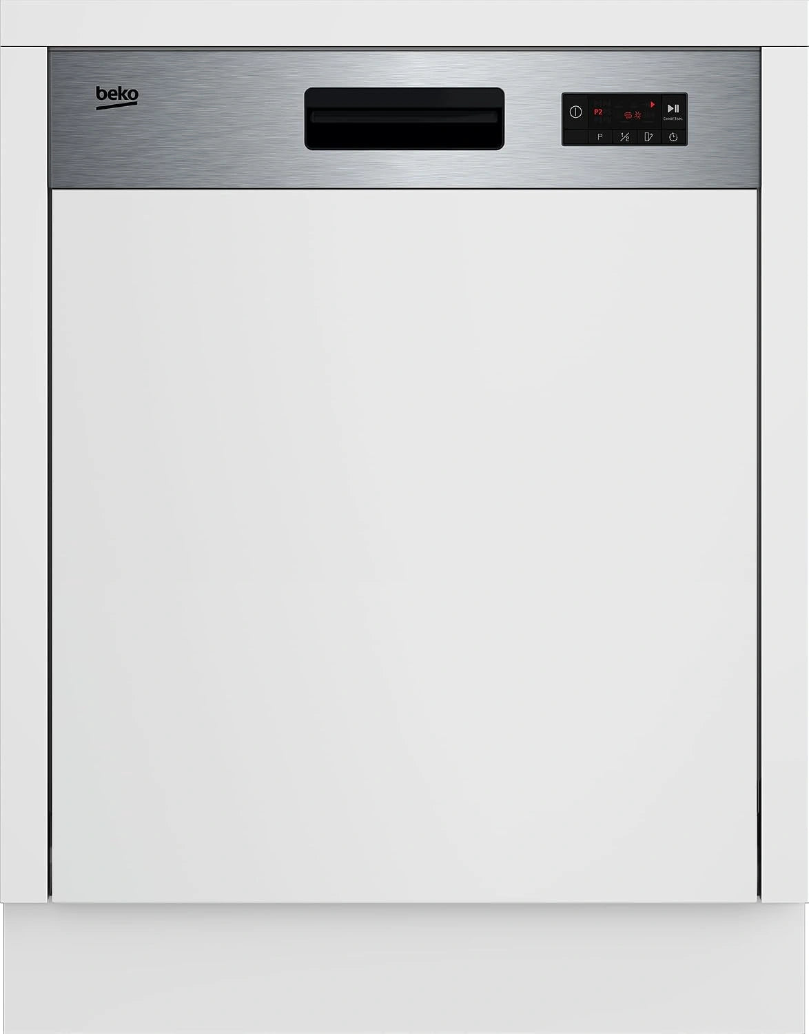Beko Geschirrspüler BDSN15430X, 14 Maßgedecke, Einbaugerät