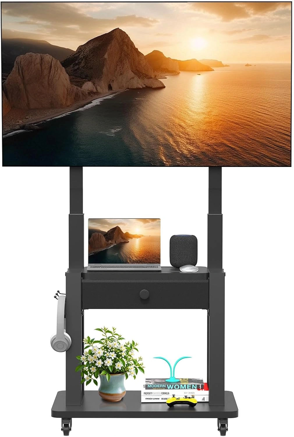 Hellsehen Monitor, 75 Zoll, OLED, Schwarz