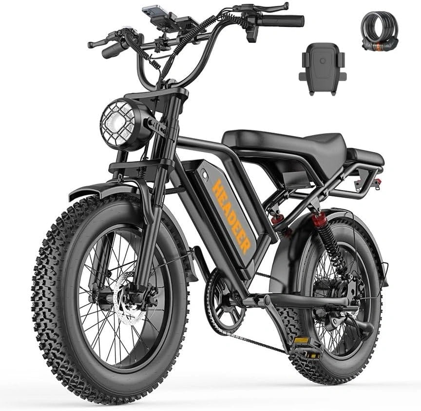 Snokco E-Bike BK20, 4‚0 Zoll