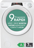 CANDY Frontlader-Waschmaschine, WLAN, freistehend, Weiß
