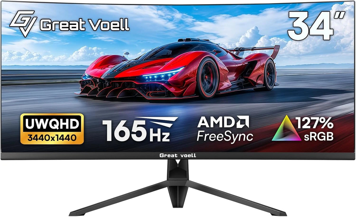 Great voell Monitor, 34 Zoll