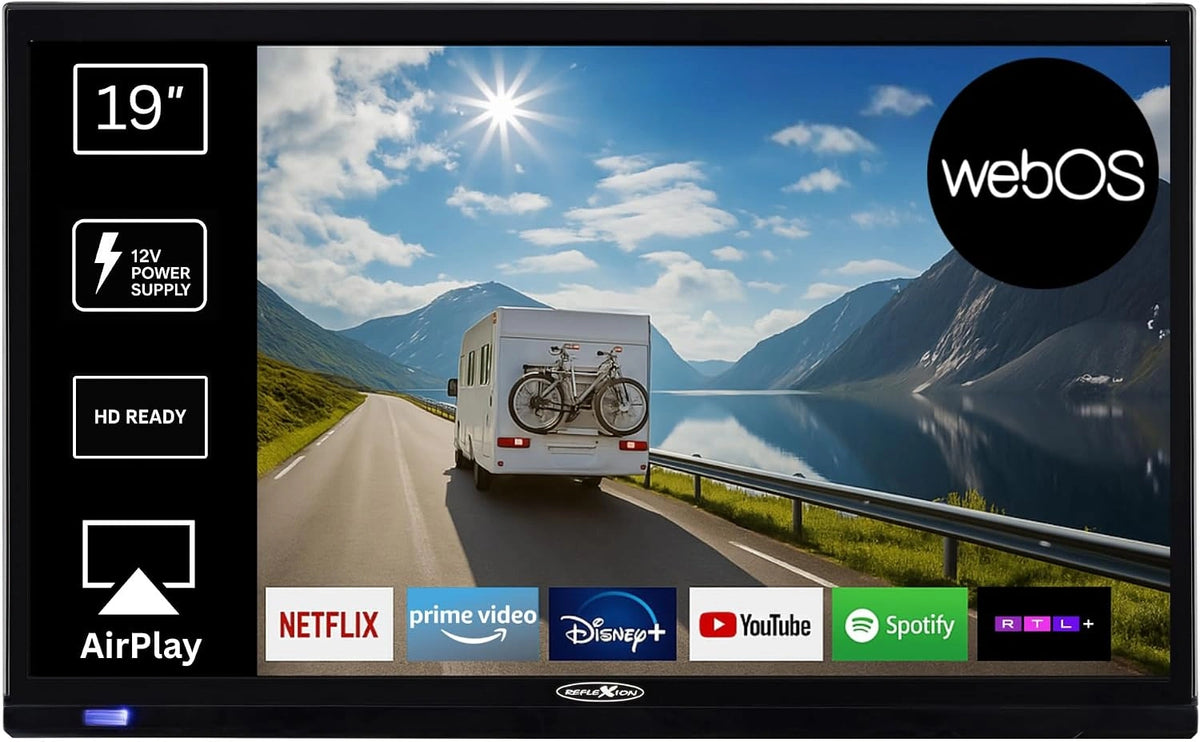 REFLEXION Fernseher LED19iBT, 19 Zoll, WLAN, Bluetooth
