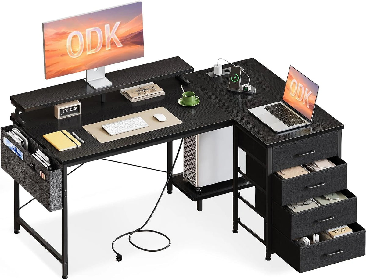 ODK Schreibtisch, Schwarz