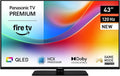 Panasonic Fernseher TV-43W85BEZ, 43 Zoll, QLED, 4K, Bluetooth, Schwarz