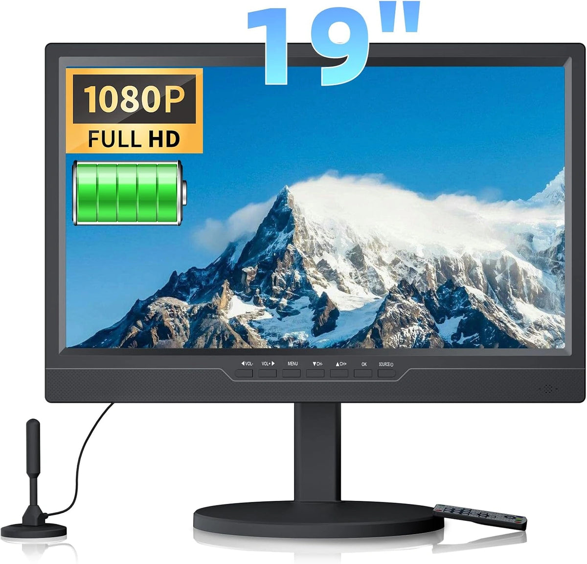 DESOBRY Fernseher, 19 Zoll