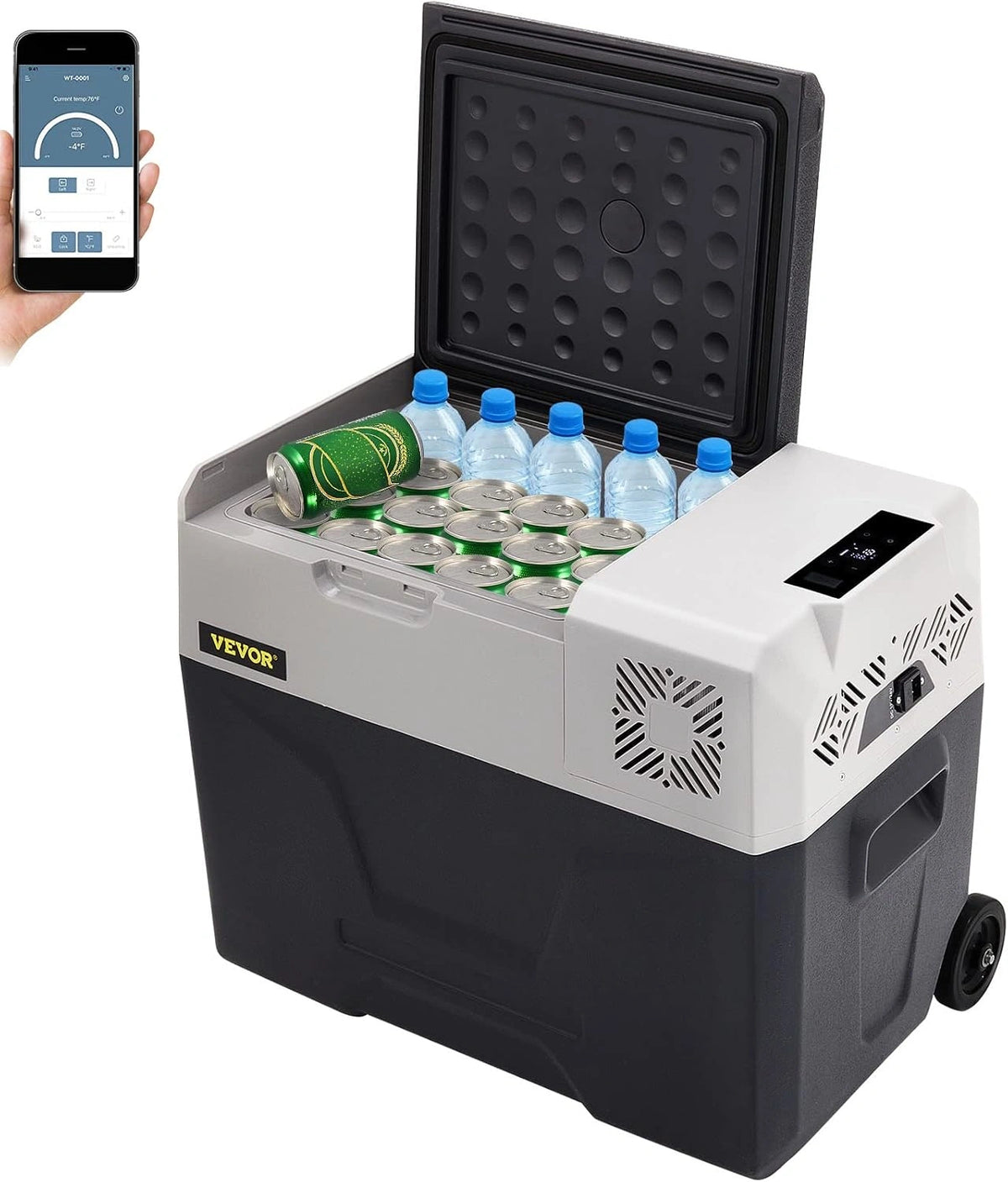 VEVOR Elektrische Kühlbox, 30 L, Edelstahl