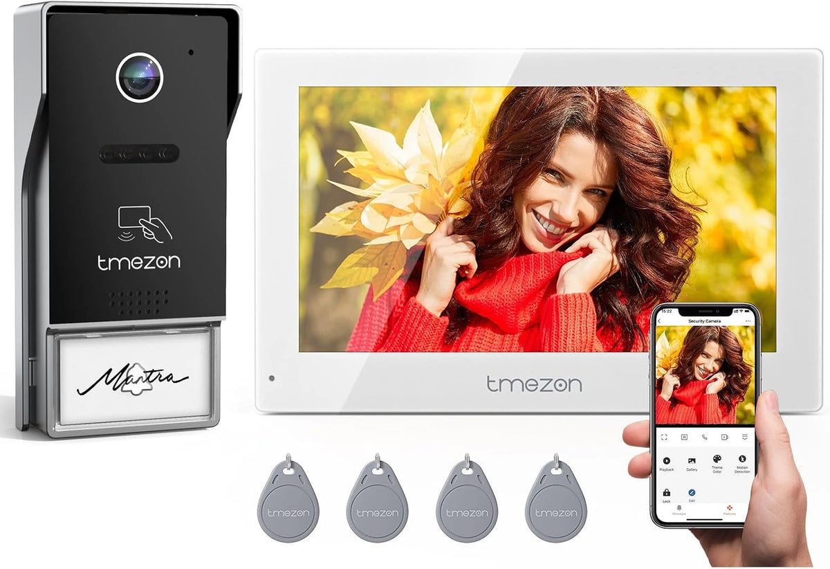 TMEZON Video-Türsprechanlage, WLAN
