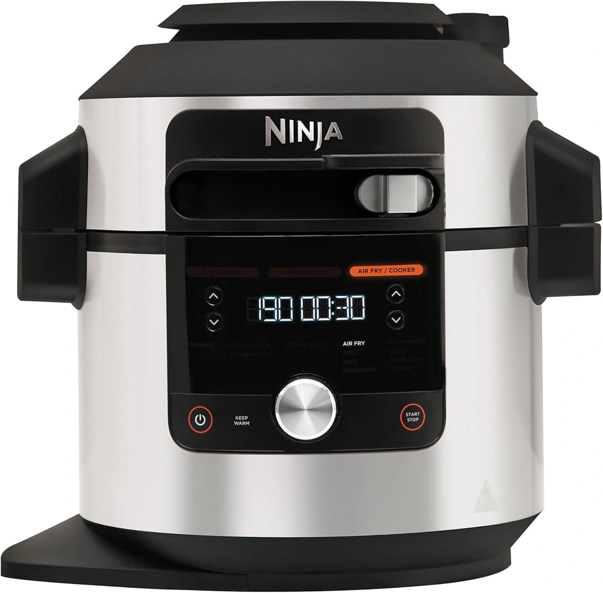 Ninja Heißluftfritteuse, 7.5 L, Edelstahl