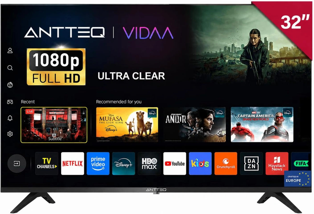Antteq Fernseher TV 32, 32 Zoll
