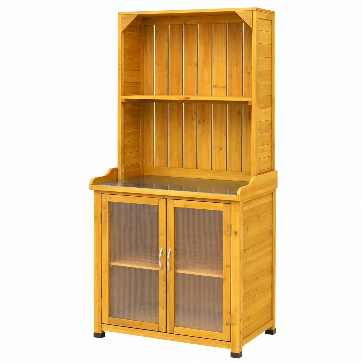 Hochwertiger Gartenschrank mit Regalböden für Outdoor