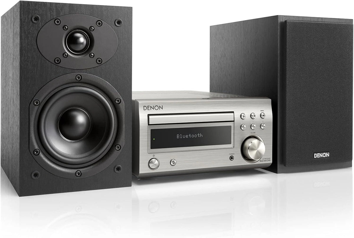 Denon Gerät D-M41DAB, Bluetooth, Silber