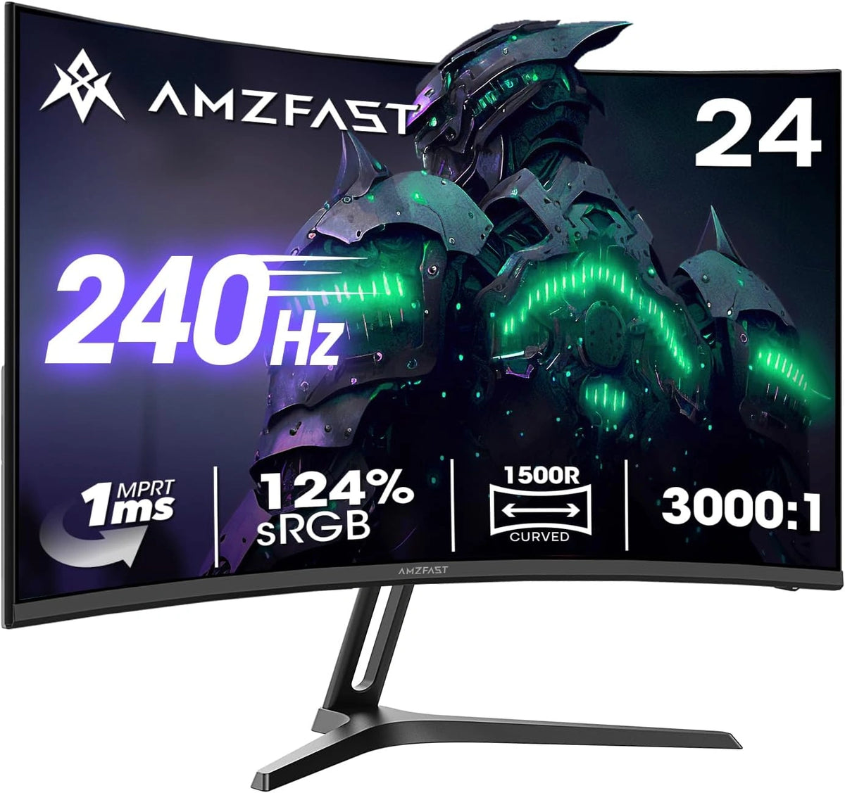 Amzfast Monitor, 24 Zoll