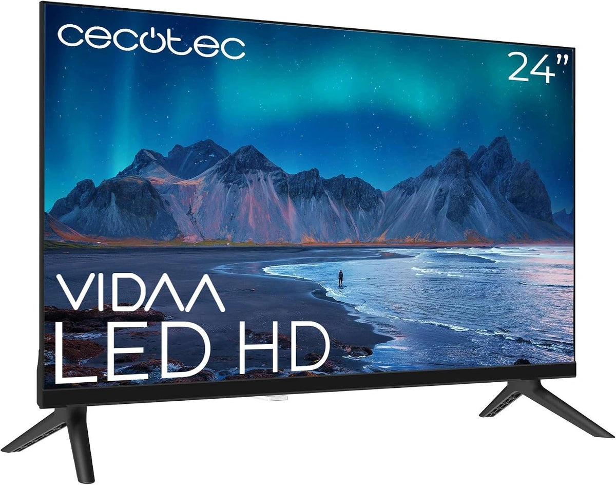 Cecotec Fernseher, 24 Zoll, WLAN