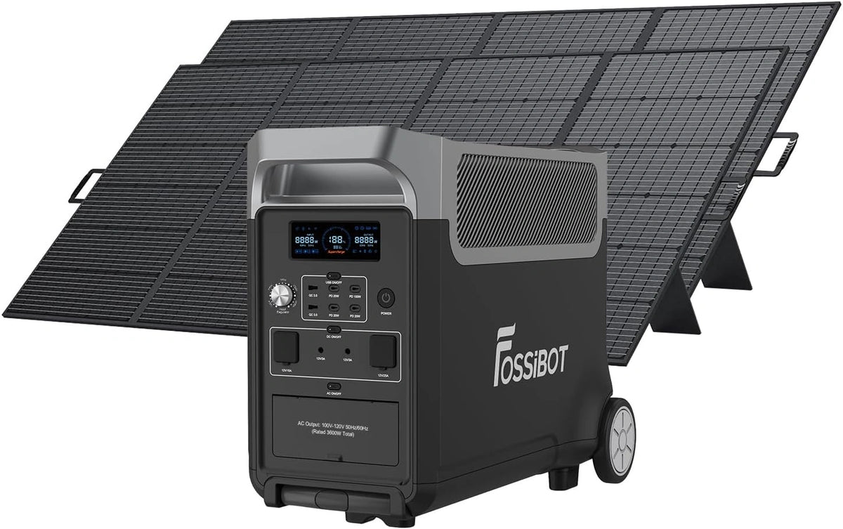 FOSSiBOT Tragbare Powerstation F3600, 3840 Wh, 230 V, 400 W
