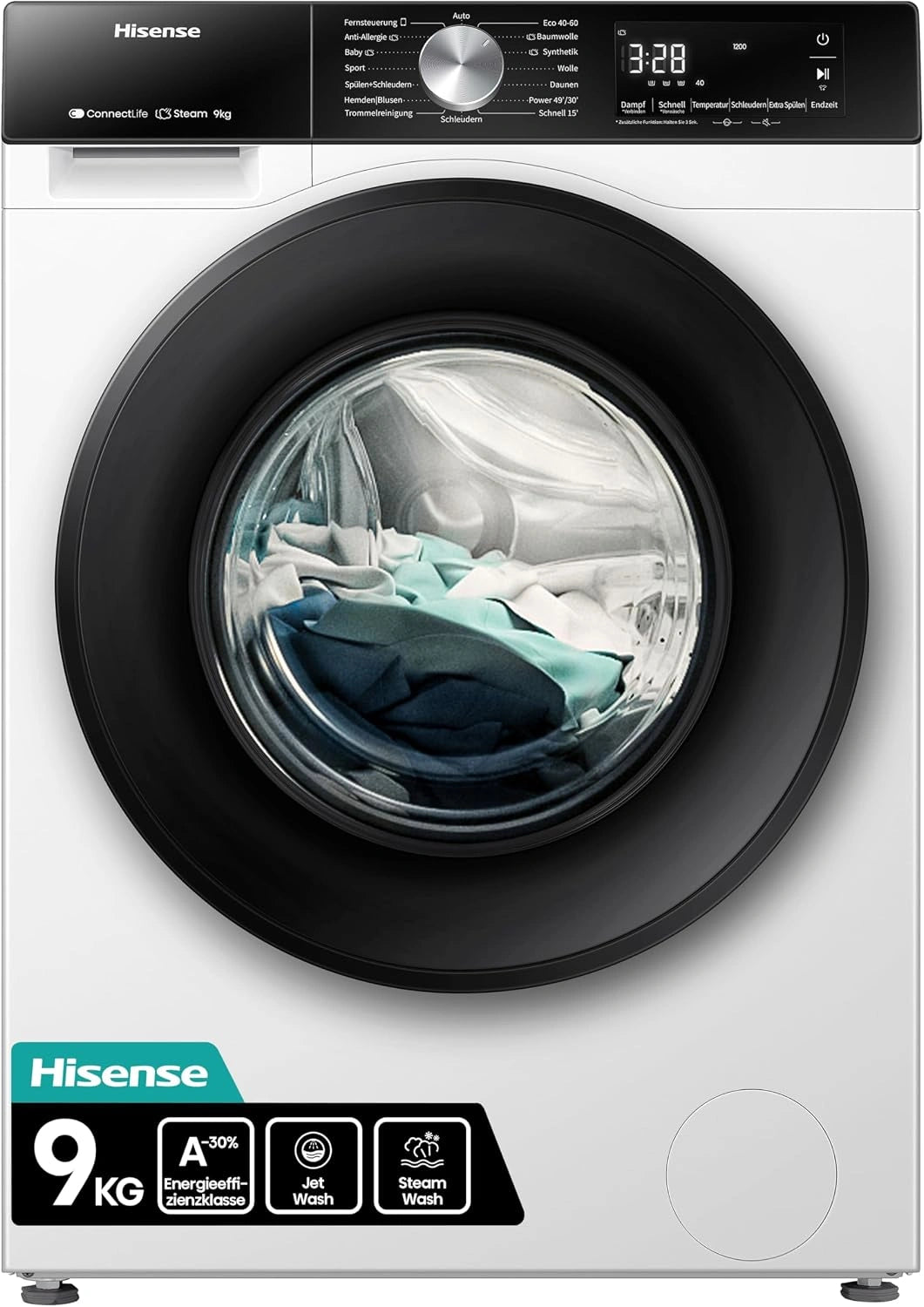 Hisense Gerät WF3S9043BW3, WLAN