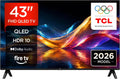 TCL Fernseher 43V5D, 43 Zoll, QLED, HDR