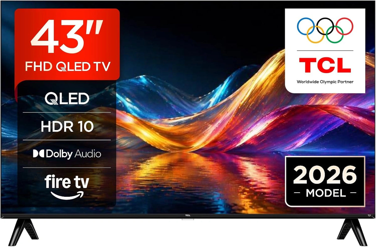 TCL Fernseher 43V5D, 43 Zoll, QLED, HDR