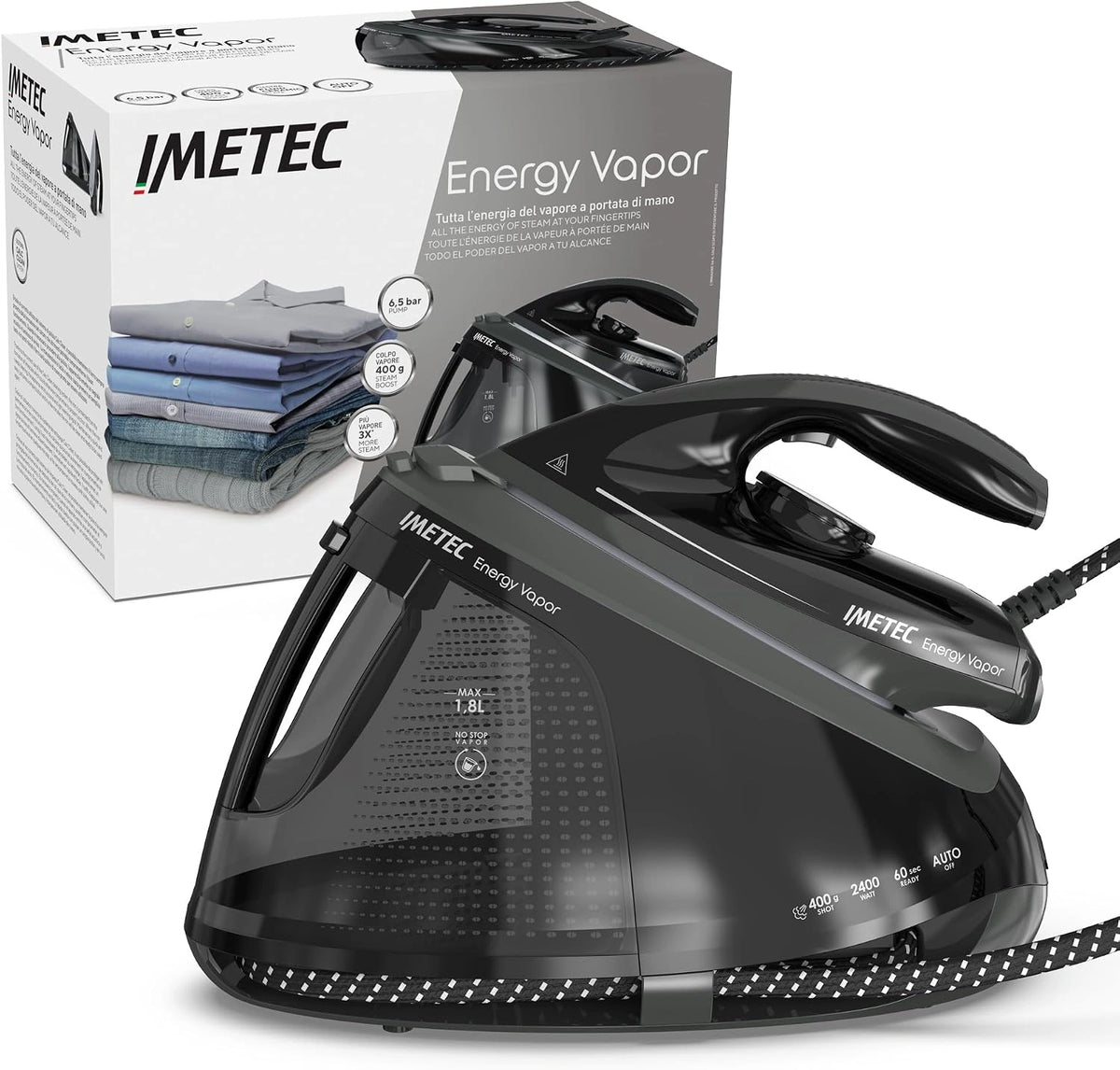 Imetec Dampfbügeleisen