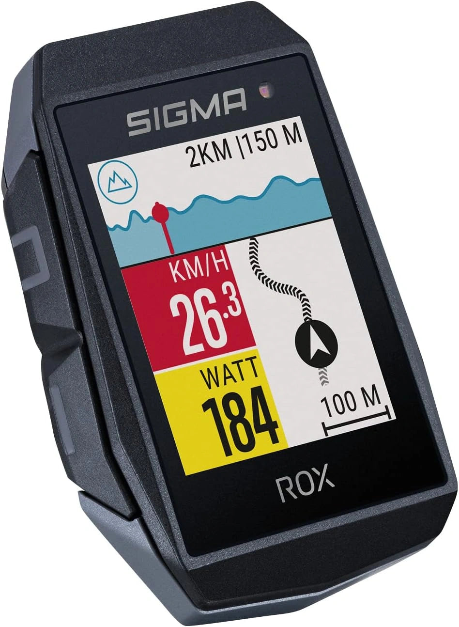 SIGMA GPS-Fahrradcomputer ROX 11, Schwarz