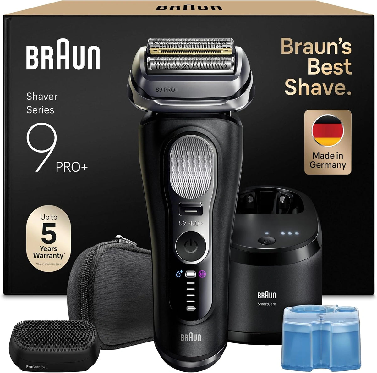 Braun Elektrorasierer, Schwarz