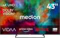 MEDION Fernseher MEDION 108, 43 Zoll, HDR, Bluetooth