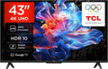 TCL Fernseher 43V6C, 43 Zoll, 4K, HDR