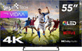 Smart Tech Fernseher 55QV02K, 55 Zoll, QLED, 4K