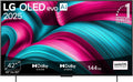 LG Fernseher OLED42C5ELB, 42 Zoll, OLED, 4K