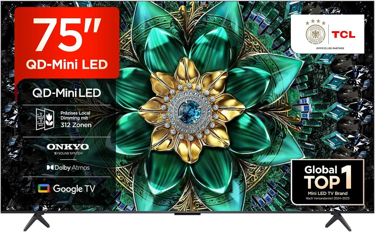 TCL Fernseher 75Q6C, 75 Zoll, 4K, HDR