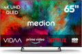 MEDION Fernseher MEDION 163, 65 Zoll, QLED, HDR, Bluetooth