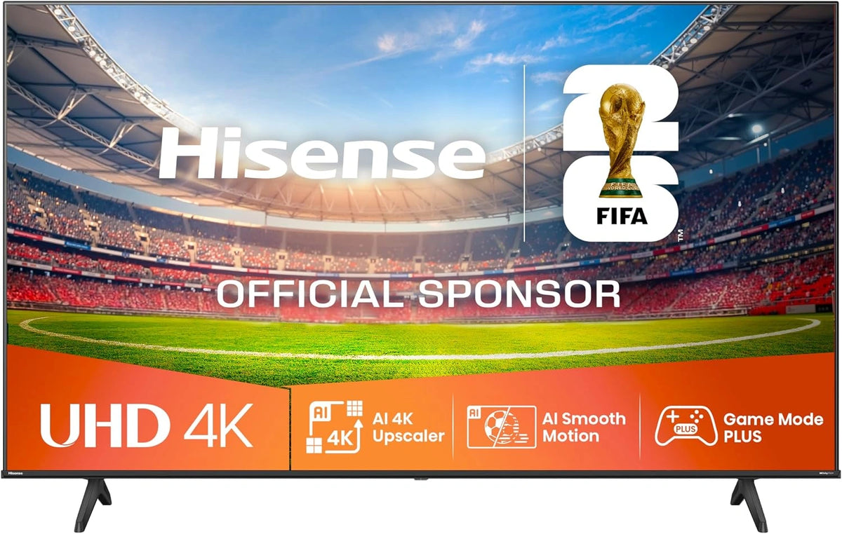 Hisense Fernseher 55E6NT, 55 Zoll, 4K, HDR, WLAN, Schwarz