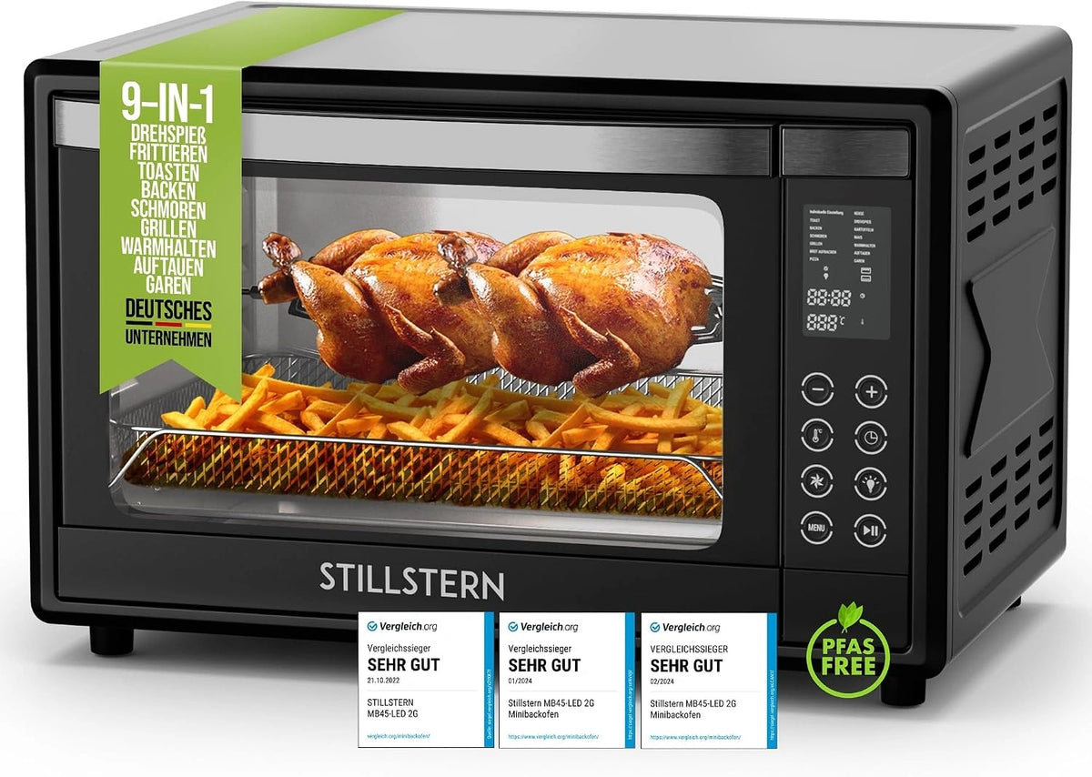 Stillstern Minibackofen, 45 L, Umluft