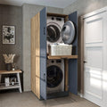 ROOMART Waschtrockner, Anthrazit