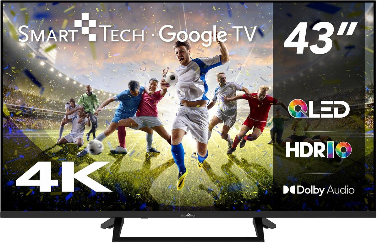 Smart Tech Fernseher 43QG06V, 43 Zoll, QLED, 4K