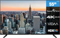 Smart Tech Fernseher 4K-UHD, 55 Zoll, 4K, WLAN, Schwarz